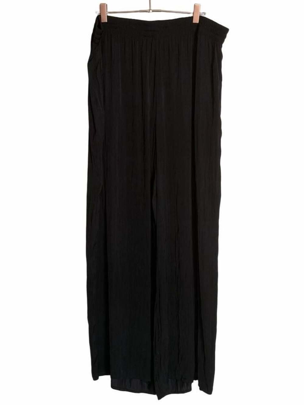 Philosophy Woman Republic Clothing Black Wide Leg Pull-On Pants Size 2X